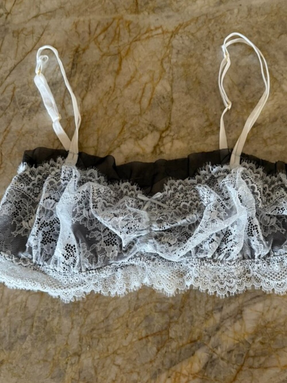 Free People Sweet Escapes Lace NWT Bra / Cami Size L